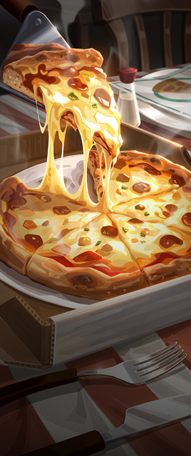Pizza Time Card