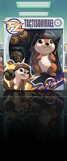 PlayZilla Tactisquirrel Card